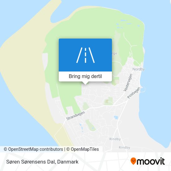 Søren Sørensens Dal kort