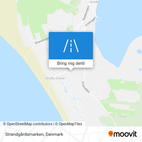 Strandgårdsmarken kort