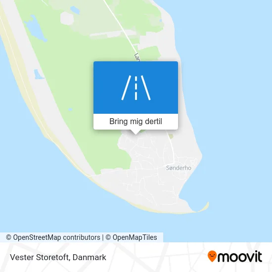 Vester Storetoft kort