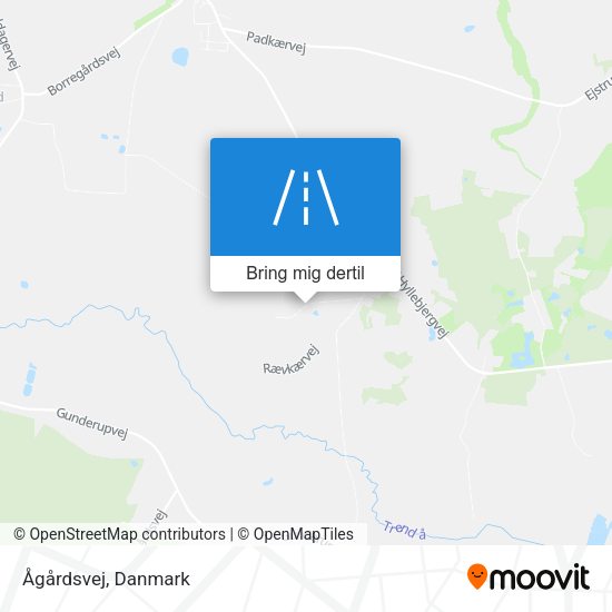 Ågårdsvej kort