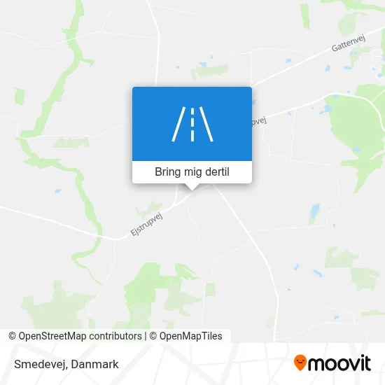 Smedevej kort