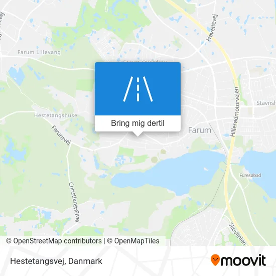 Hestetangsvej kort