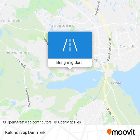 Kålundsvej kort