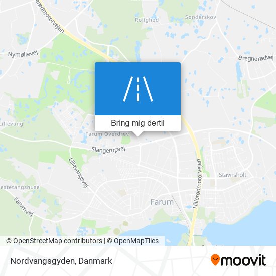 Nordvangsgyden kort