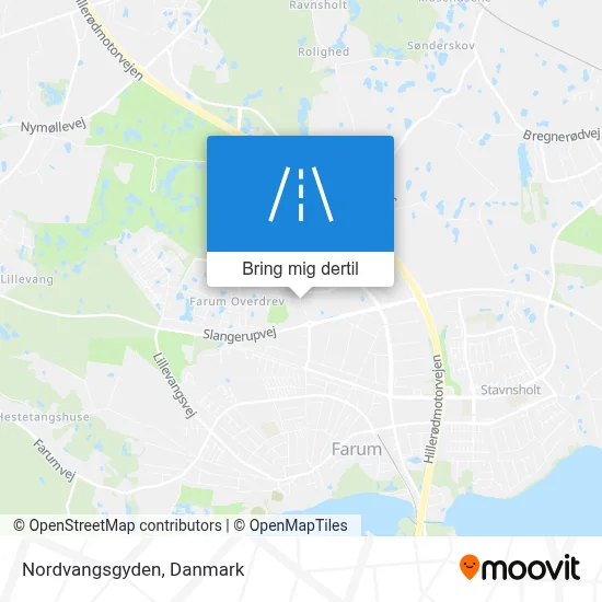 Nordvangsgyden kort
