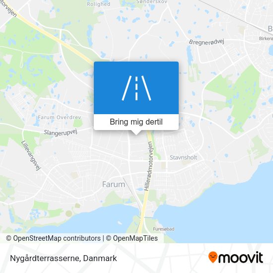 Nygårdterrasserne kort