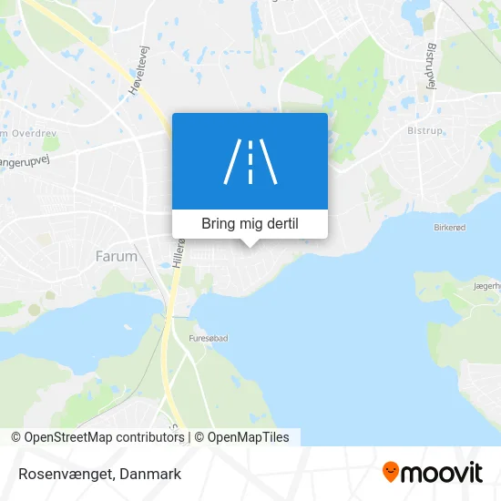 Rosenvænget kort