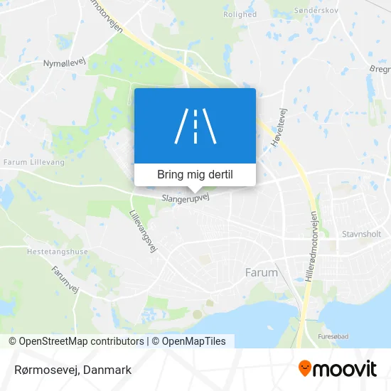 Rørmosevej kort
