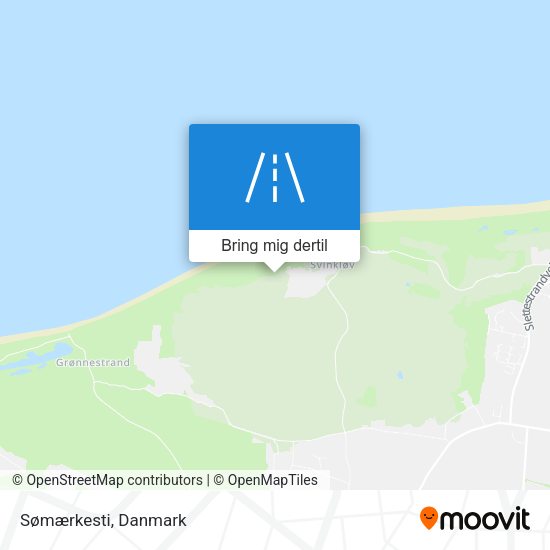 Sømærkesti kort