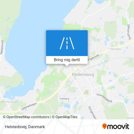 Helstedsvej kort