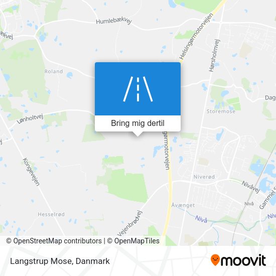 Langstrup Mose kort