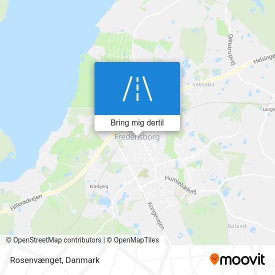 Rosenvænget kort