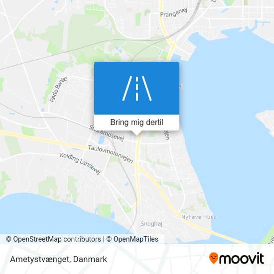 Ametystvænget kort
