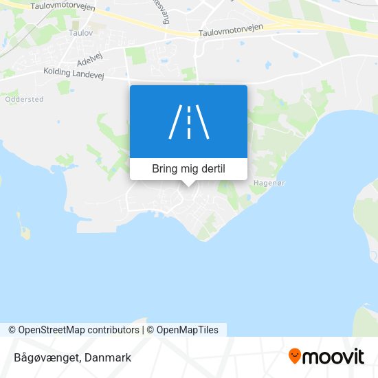 Bågøvænget kort