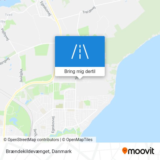 Brændekildevænget kort