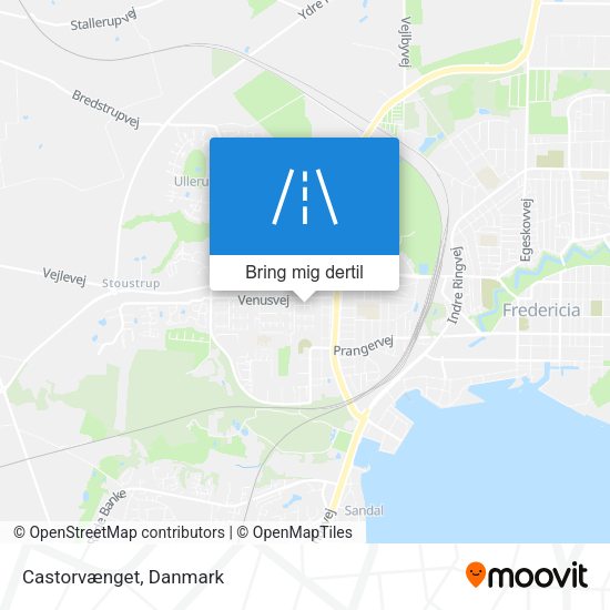 Castorvænget kort