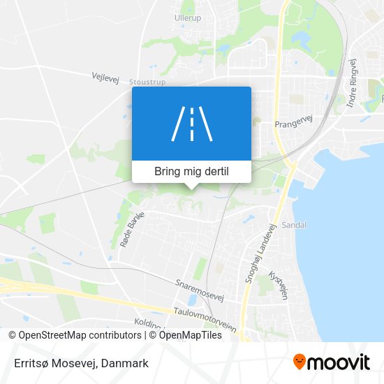 Erritsø Mosevej kort