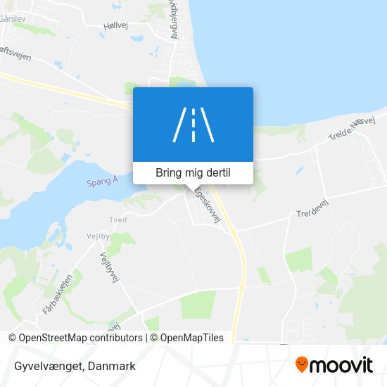 Gyvelvænget kort