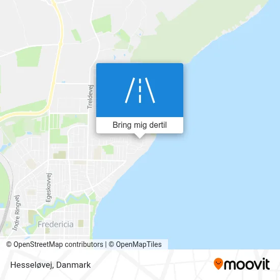 Hesseløvej kort