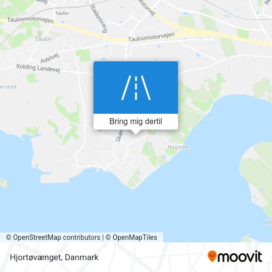 Hjortøvænget kort