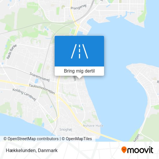 Hækkelunden kort