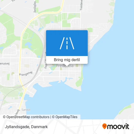 Jyllandsgade kort