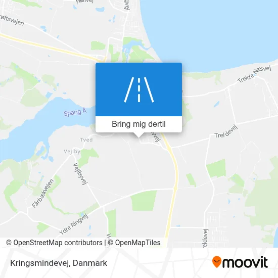 Kringsmindevej kort