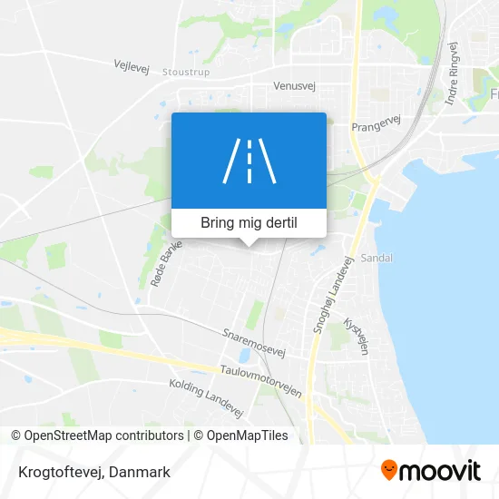 Krogtoftevej kort