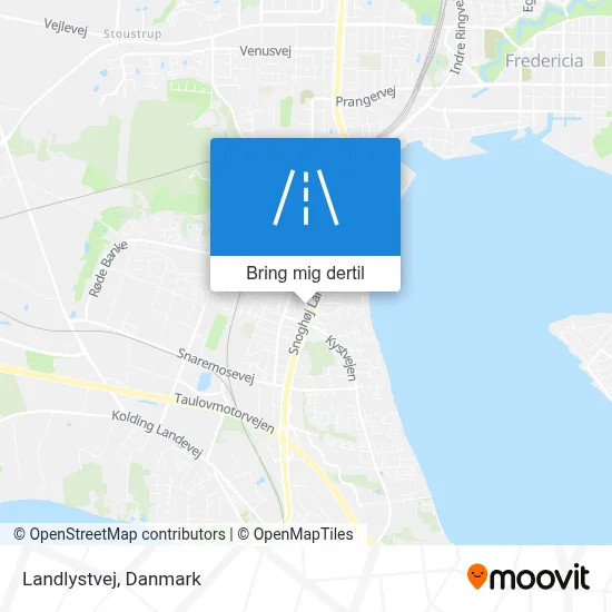 Landlystvej kort