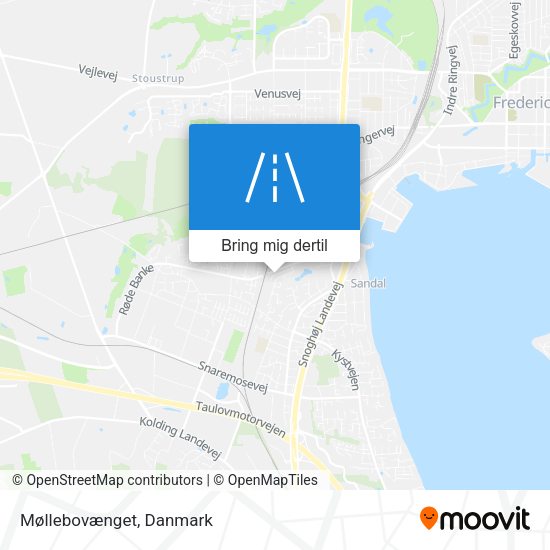 Møllebovænget kort