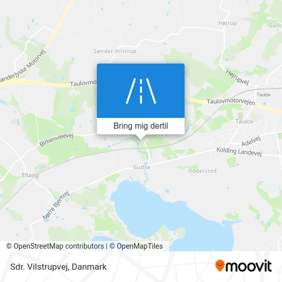 Sdr. Vilstrupvej kort