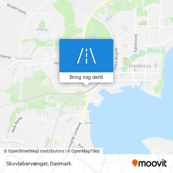 Skovløbervænget kort