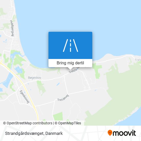 Strandgårdsvænget kort