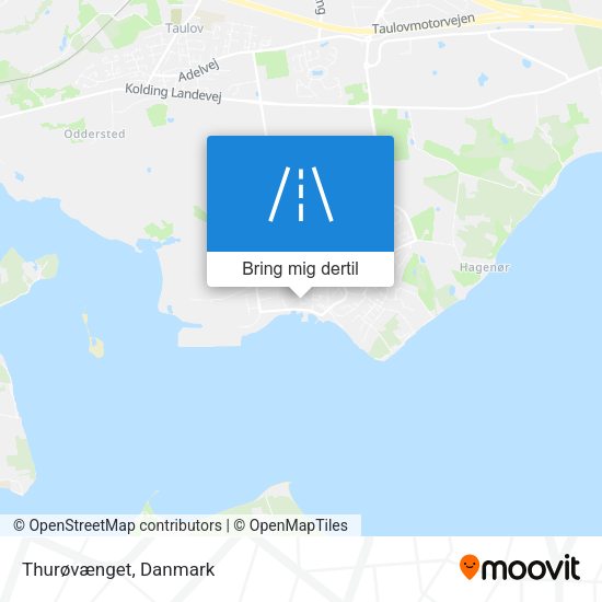 Thurøvænget kort