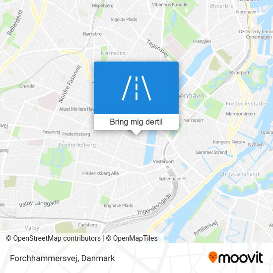 Forchhammersvej kort