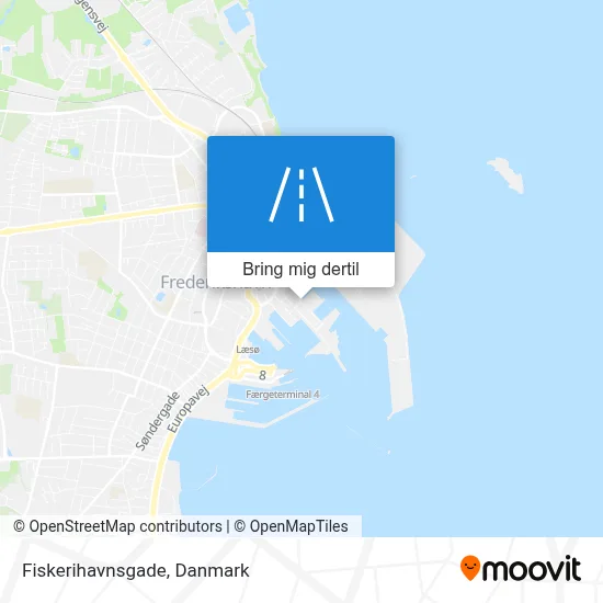 Fiskerihavnsgade kort