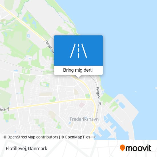 Flotillevej kort