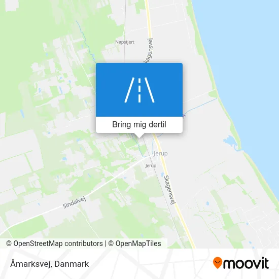 Åmarksvej kort