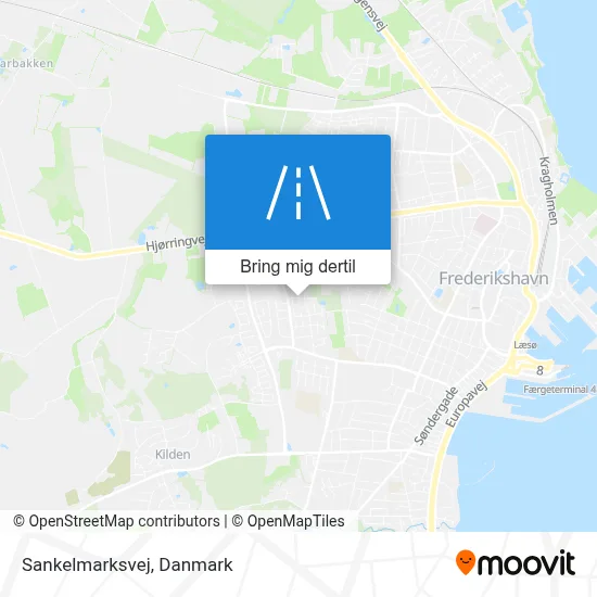 Sankelmarksvej kort