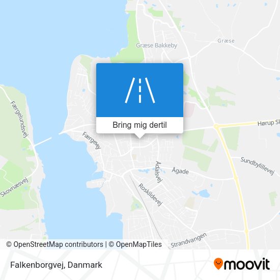 Falkenborgvej kort