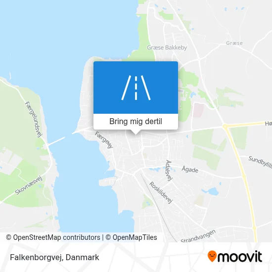 Falkenborgvej kort