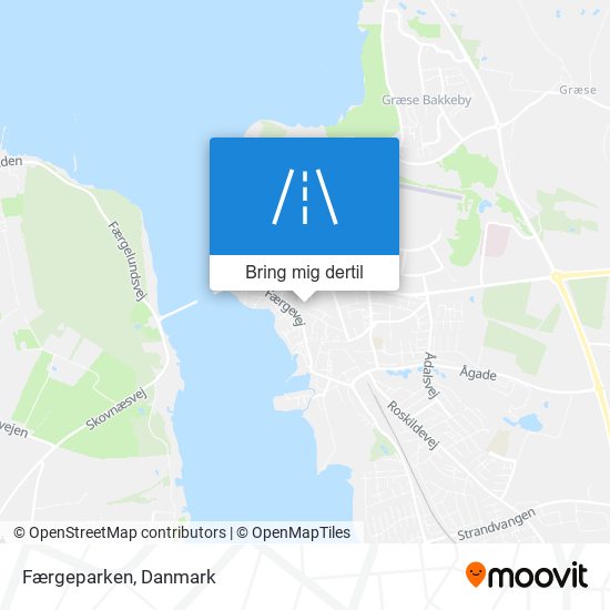 Færgeparken kort