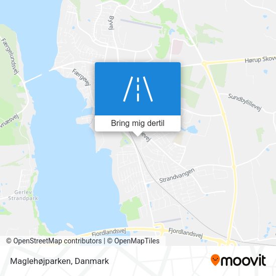 Maglehøjparken kort