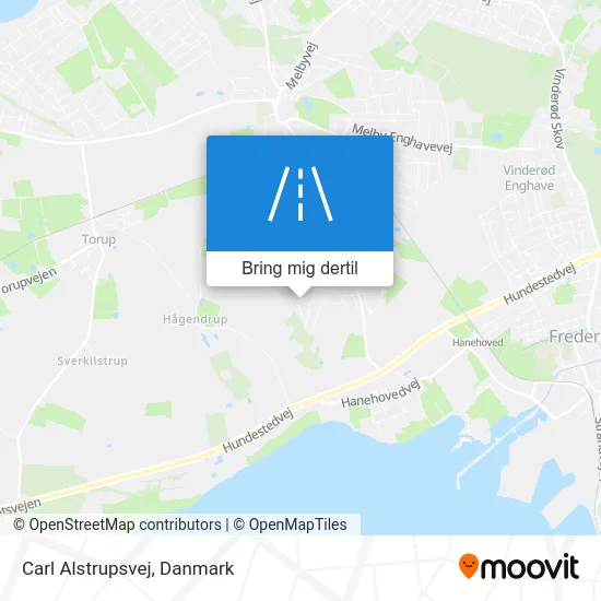 Carl Alstrupsvej kort