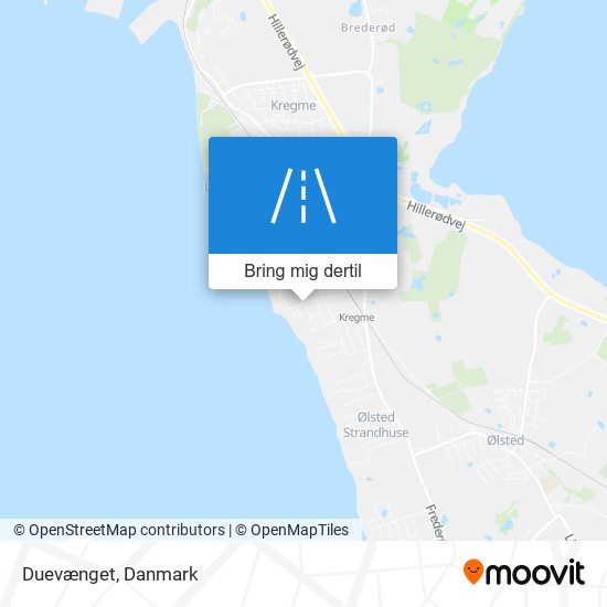 Duevænget kort