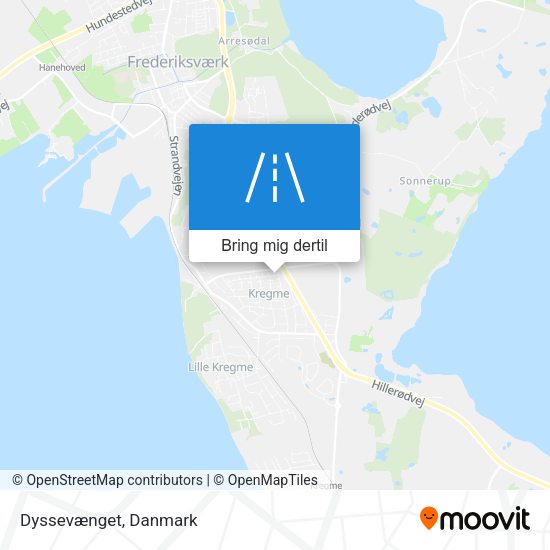 Dyssevænget kort