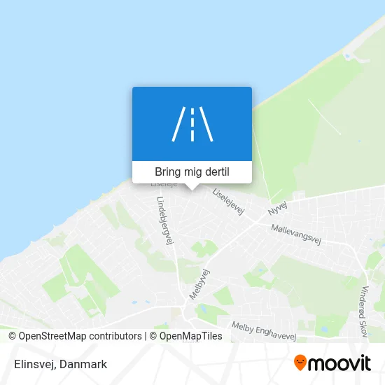 Elinsvej kort