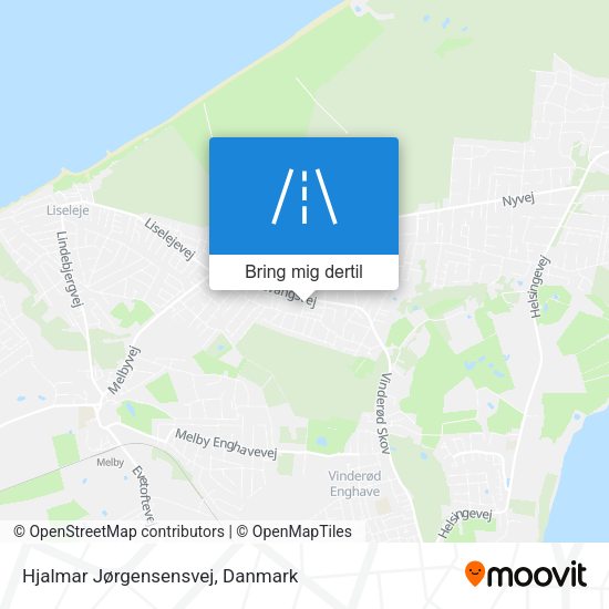 Hjalmar Jørgensensvej kort