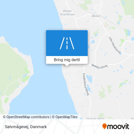 Sølvmågevej kort