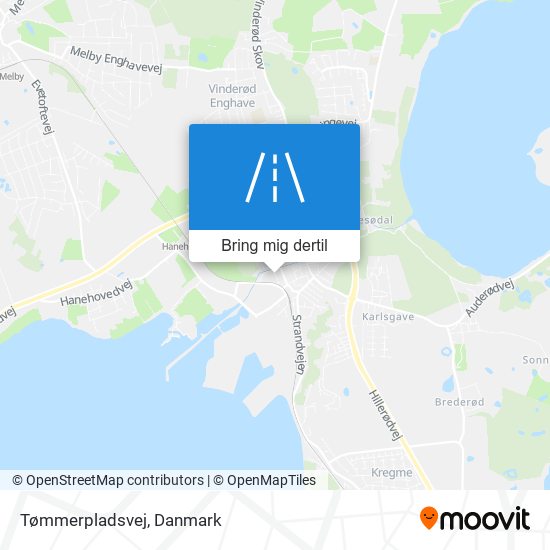 Tømmerpladsvej kort